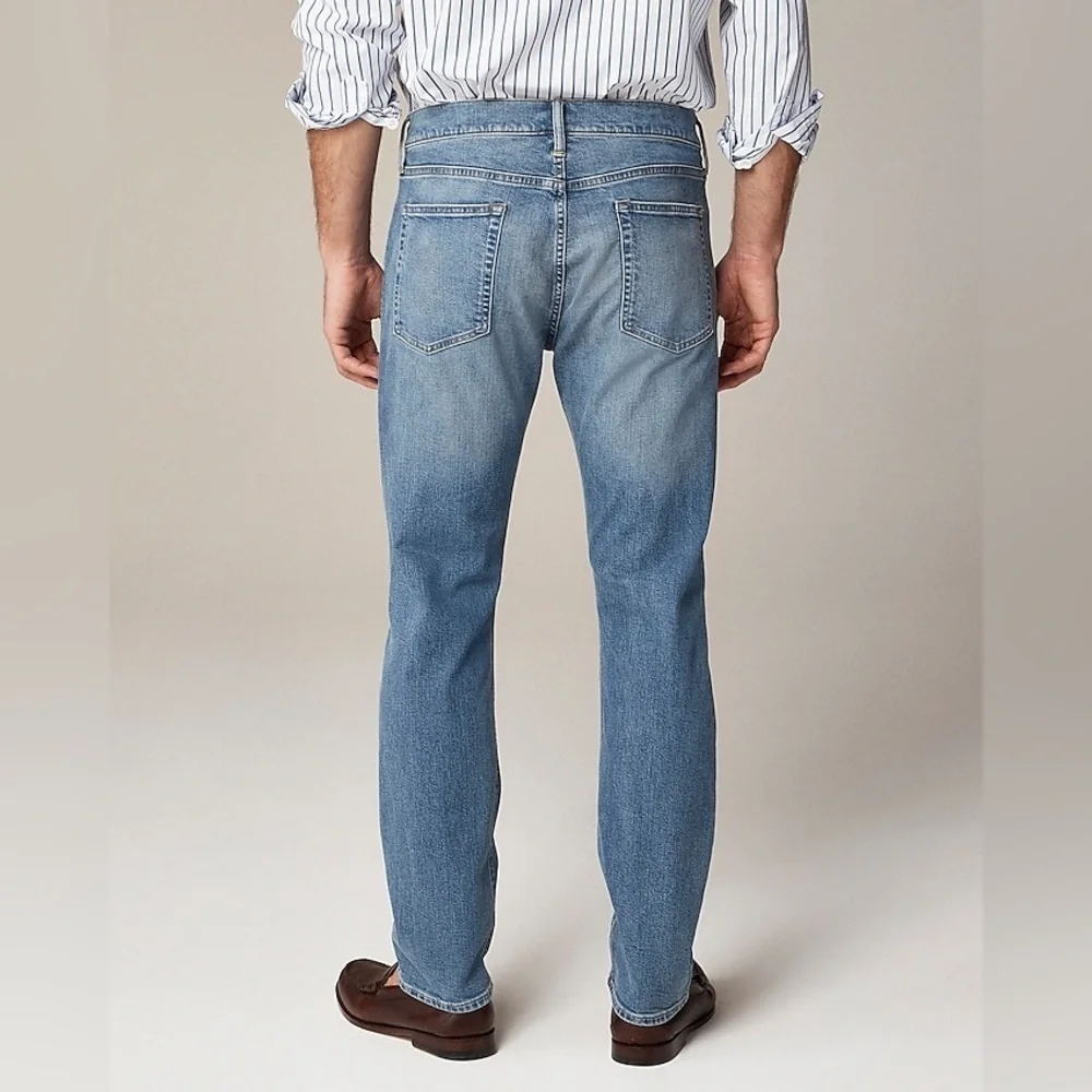J Crew 770™ Straight-fit stretch jean in three-year wash AW296